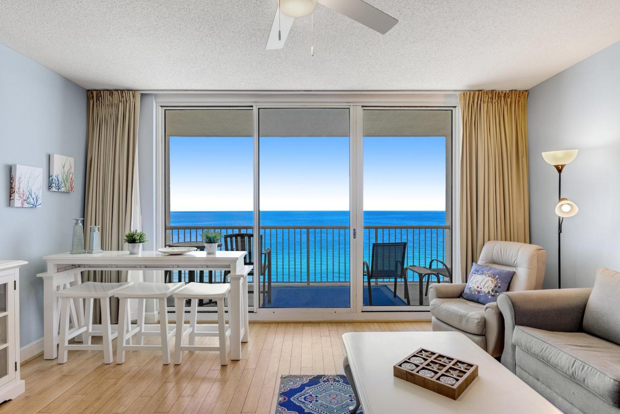 Parking Fee Included-majestic 1-1606! Gulf Front 1bedroom, Pool,hot Tubs,tennis Holiday home *