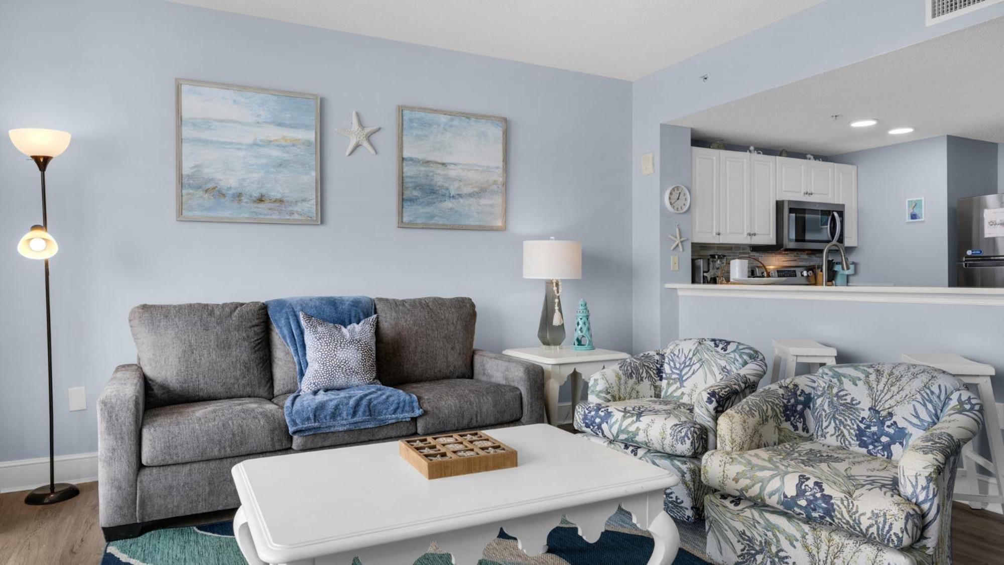 Holiday home Parking Fee Included-majestic 1-1606! Gulf Front 1bedroom, Pool,hot Tubs,tennis