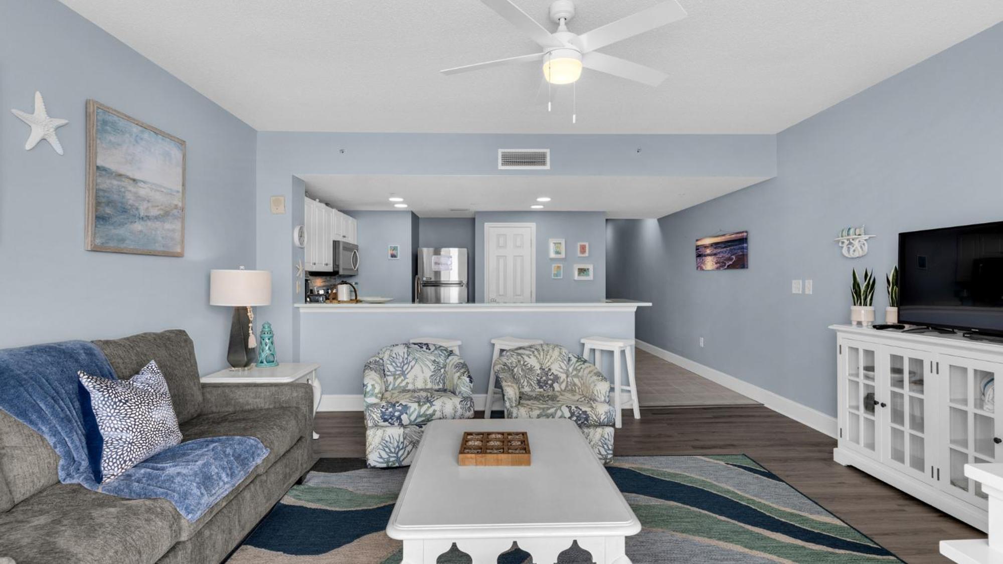 Parking Fee Included-majestic 1-1606! Gulf Front 1bedroom, Pool,hot Tubs,tennis Holiday home